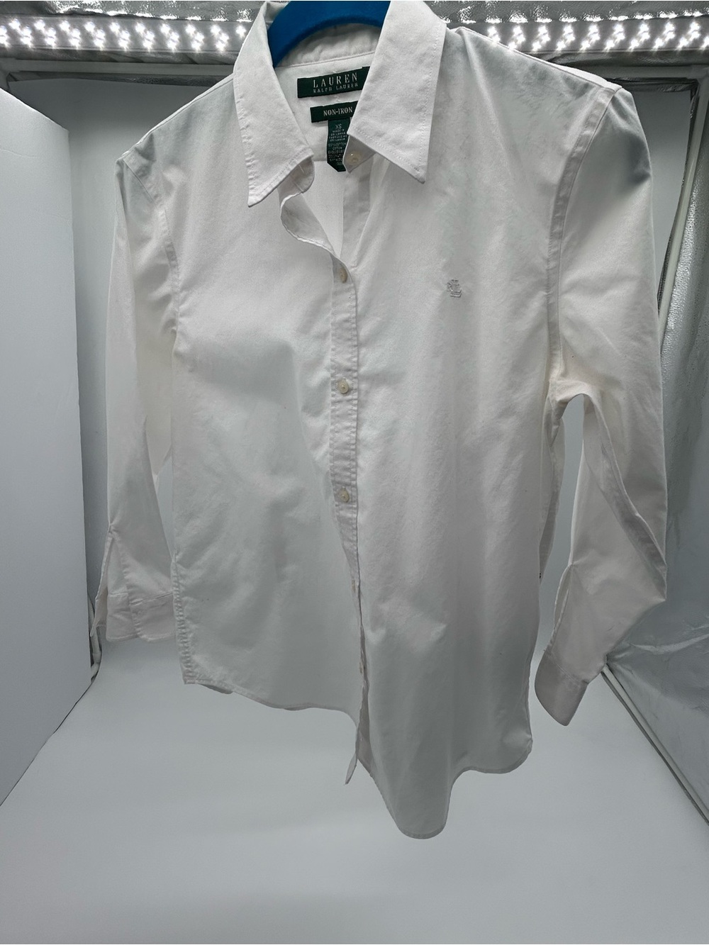 Lauren Ralph Lauren Women’s White  Button-Down Shirt XS